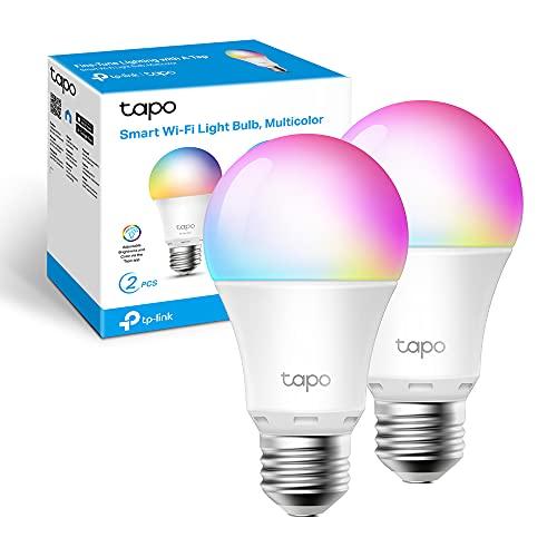 Tapo L530E Lampadina WiFi Intelligente LED Multicolore (2 Pezzi)