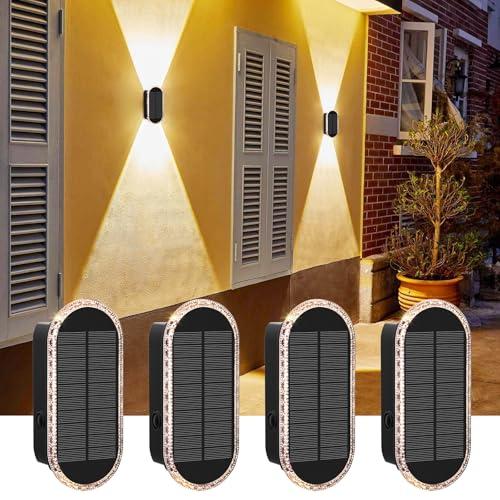 AGOTD Luci Solari da Parete Esterno Sopra e Sotto