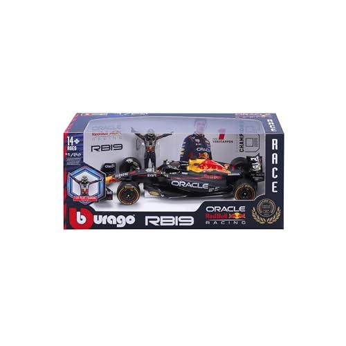 BBURAGO - Red Bull Racing RB19 Max Verstappen #1 2023 con Personaggio