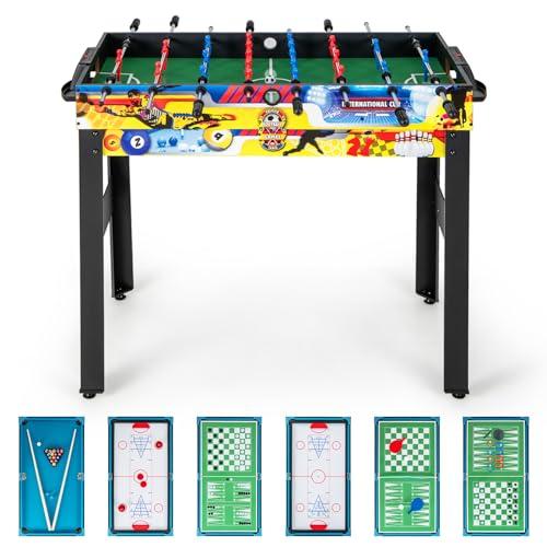 RELAX4LIFE Tavolo da Gioco Multifunzionale 12 in 1