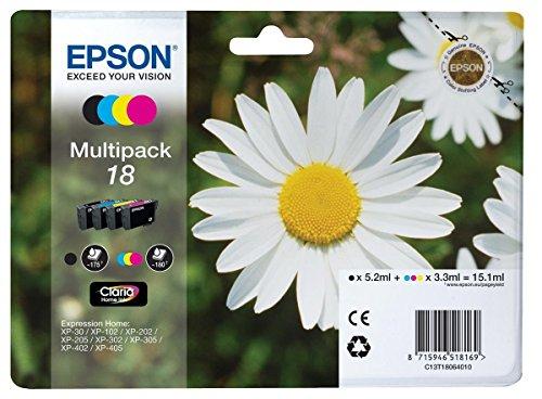 Epson 18 Margherita Multipack - Cartucce Originali Claria Home