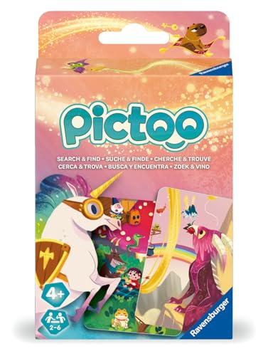 Ravensburger Pictoo Fantasy - Gioco di Carte per Famiglie e Bambini