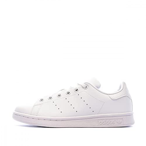 adidas Stan Smith J, Sneaker Unisex - Bambini e Ragazzi, Bianco, 35.5 EU