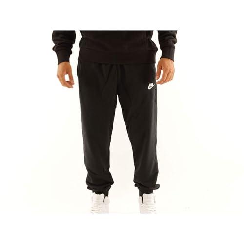 Nike M NSW Club Jggr Ft Pantaloni Sportivi da Uomo, Nero/Bianco
