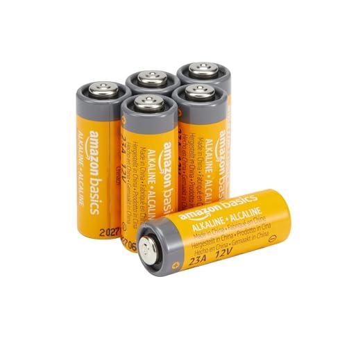 Amazon Basics Batterie Alcaline 23A, 12 Volt (Confezione da 6)