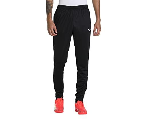 PUMA Teamrise Poly Training Pants - Pantaloni Sportivi Uomo Nero/Bianco