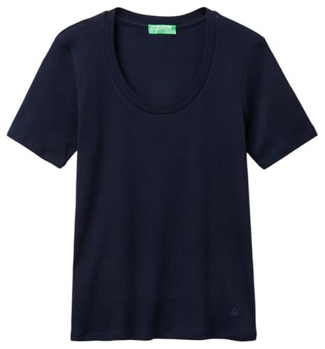 United Colors of Benetton T-Shirt Girocollo in Cotone Elasticizzato