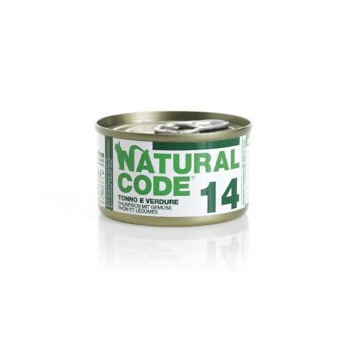 Natural Code Umido Gatto Adult Tonno e Verdure 12x85g