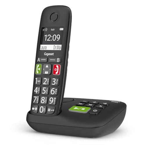Gigaset E290A Telefono Cordless Amplificato con Segreteria Telefonica