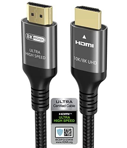 Ubluker Cavo HDMI 8K/10K 48Gbps - 1.5 Metri