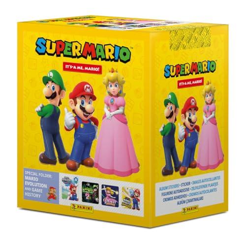 Super Mario It's A Me, Mario! Sticker Collection Panini - Box da 36 Bustine