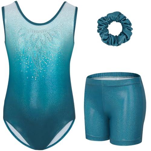 Gogokids Set Ginnastica Bambina 3 Pezzi: Body, Pantaloncini e Fascia per Capelli
