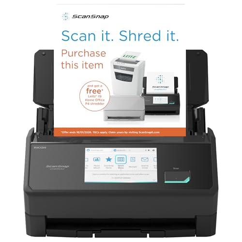 ScanSnap iX2500 Nero - Scanner Documenti Desktop Professionale