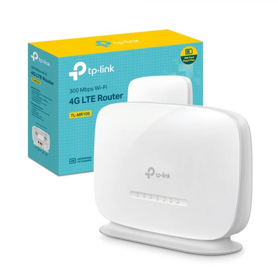 TP-Link TL-MR105 Router 4G LTE Wireless N300Mbps