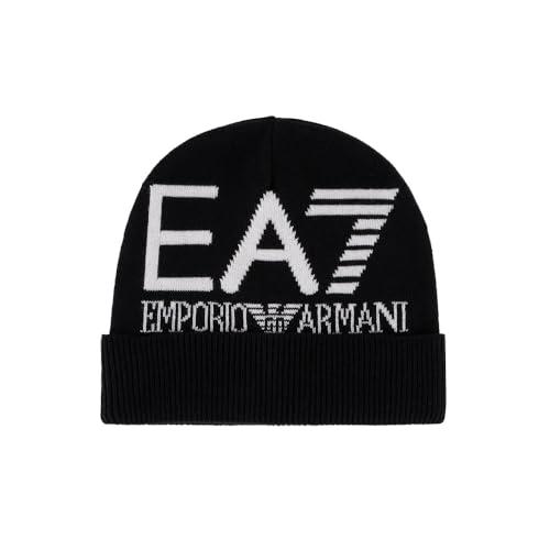 EA7 Berretto Emporio Armani Mountain U Visibility Beanie Black/White