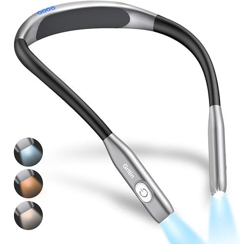 Gritin Lampada da Lettura da Collo Ricaricabile a LED