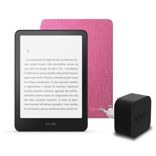 Kindle Paperwhite Signature Edition (2024) + Cover + Alimentatore