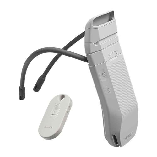 Sony REON POCKET PRO Plus, dispositivo indossabile per raffreddamento e riscaldamento, controllo intelligente della temperatura, flusso d'aria silenzioso,fino a 15 ore di autonomia, mani libere,comodo