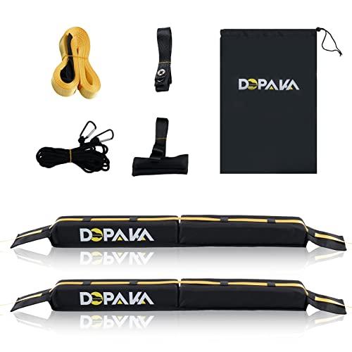 Barre Portapacchi Auto Universali Morbide per Kayak, Surf e Sci - DOPAKA