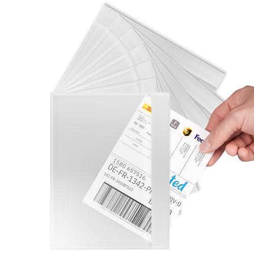 RAGO® Set 100 Buste Porta Documenti Autoadesive C5 per A5