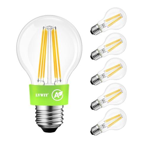 LVWIT Lampadina LED E27 7.2W Equivalente 100W Luce Calda 2700K