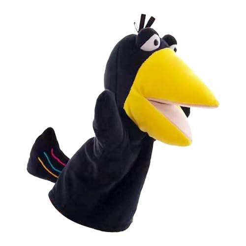 Marionetta a Mano Corvo per Bambini e Adulti