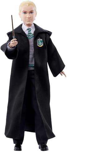 Harry Potter - Luna Lovegood e Patronus, bambola di Luna riproduce il personaggio dei film e indossa la veste della Casa Corvonero, da collezione, Giocattolo per Bambini 6+ Anni, HLP96