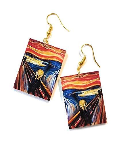 Orecchini Artigianali Decoupage 