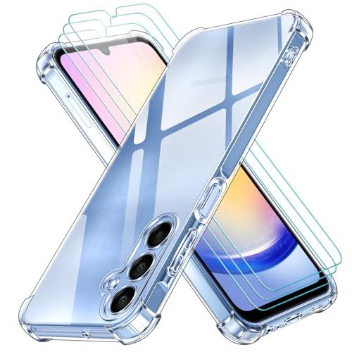 iVoler Cover per Samsung Galaxy A25 5G con 3 Pellicole Vetro Temperato