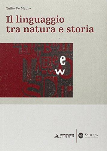 Il linguaggio tra natura e storia