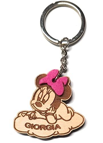 Portachiavi Personalizzato Baby Minnie