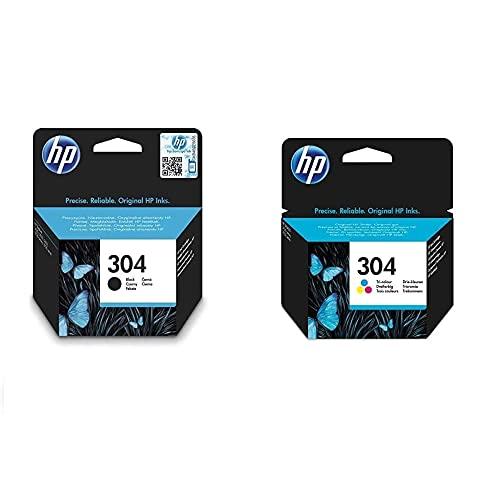HP 304, Nero e Tricromia, bundle da 2 cartucce originali HP