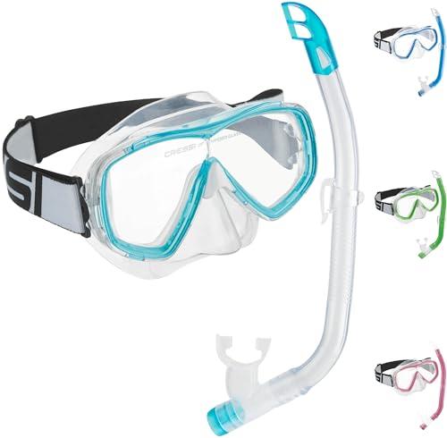 Cressi Set Estrella JR + Top Aquamarine