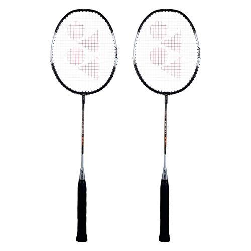 YONEX ZR 100 - Set di 2 Racchette da Badminton in Alluminio Leggero con Copertura Completa