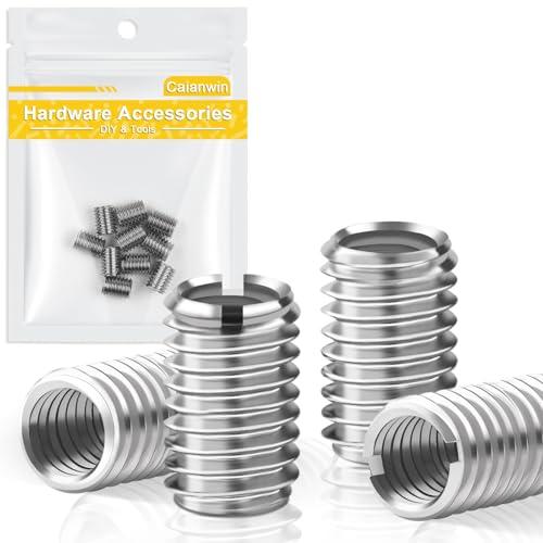 Caianwin Inserto Filettato M8 su M6 in Acciaio Inox (10 pezzi)
