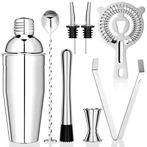 Newaner Set da Cocktail 8 Pezzi in Acciaio Inox