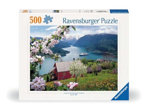 Ravensburger 12000208 - Idillio scandinavo - puzzle 500 pezzi