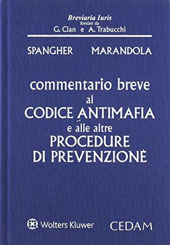 Commentario al codice antimafia e altre procedure di prevenzione