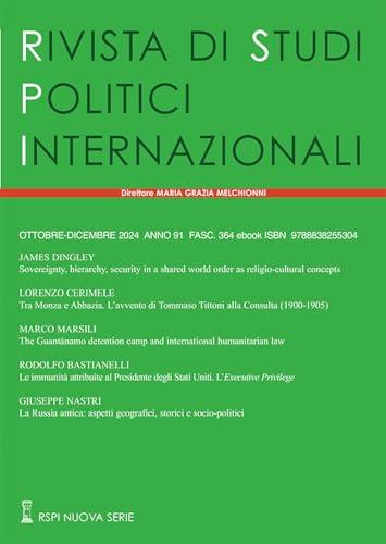 Rivista di studi politici internazionali (2024) (Vol. 4)