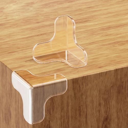 Meekye Set di 20 paraspigoli per bambini, morbidi autoadesivi, paraspigoli per mobili