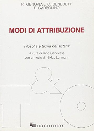 Modi di Attribuzione: Filosofia e Teoria dei Sistemi