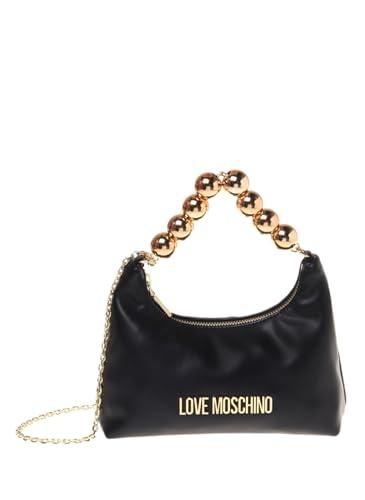 Love Moschino Borsa a Spalla in PU Nero