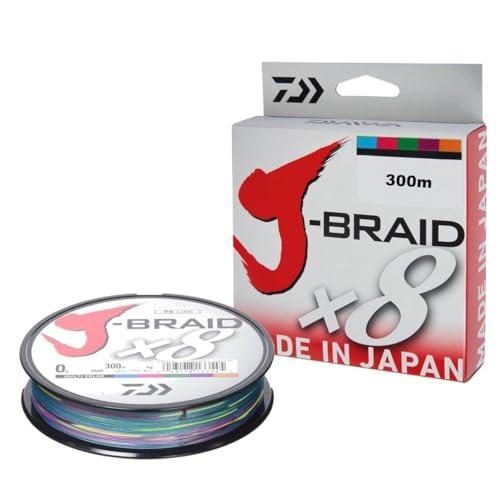 Daiwa J-Braid X8 Trecciato Multicolore 300m