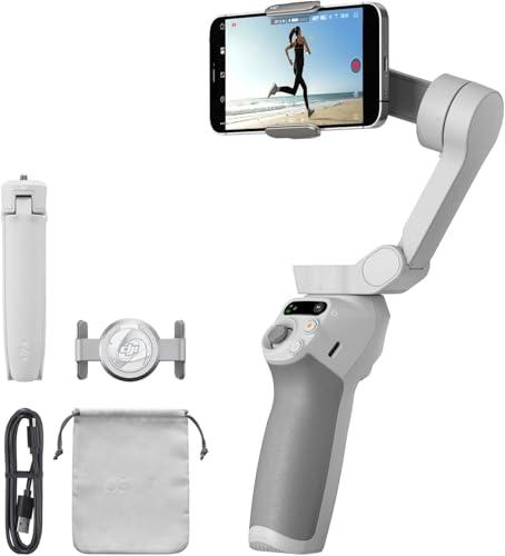 Stabilisateur caméra - DJI - Osmo Mobile SE - Stabilisation a 3 axes - ActiveTrack 5.0 - Timelapse