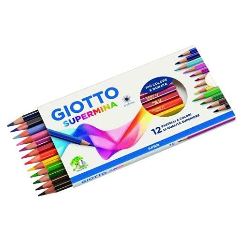 Giotto Supermina, 18 colori + 2 matite Lyra Temagraph in grafite