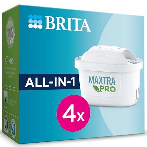 BRITA MAXTRA PRO All-in-1 Filtri per Caraffa Filtrante - Confezione da 4