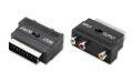 Adattatore SCART a 3 RCA con Commutatore IN/OUT