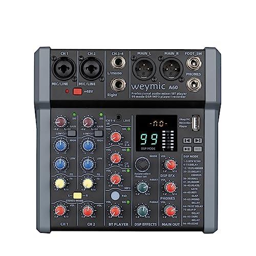 Weymic A60 Mixer Professionale a 6 Canali