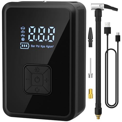 Oasser Mini Compressore Aria Portatile Digitale 150PSI con LED