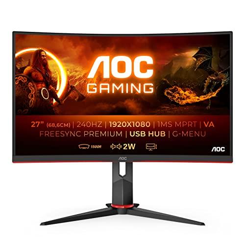 AOC Gaming C27G2ZU - Monitor curvo FHD da 27